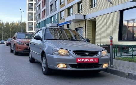 Hyundai Accent II, 2003 год, 600 000 рублей, 10 фотография