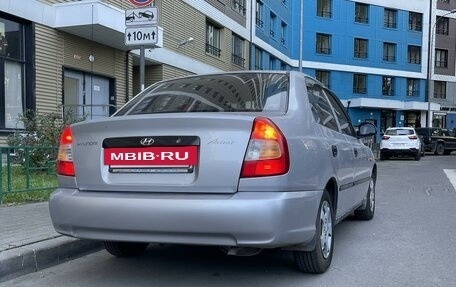 Hyundai Accent II, 2003 год, 600 000 рублей, 11 фотография