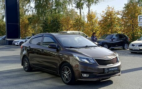 KIA Rio III рестайлинг, 2015 год, 877 000 рублей, 3 фотография