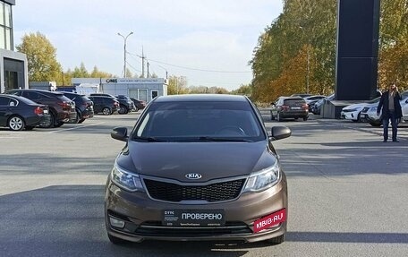 KIA Rio III рестайлинг, 2015 год, 877 000 рублей, 2 фотография