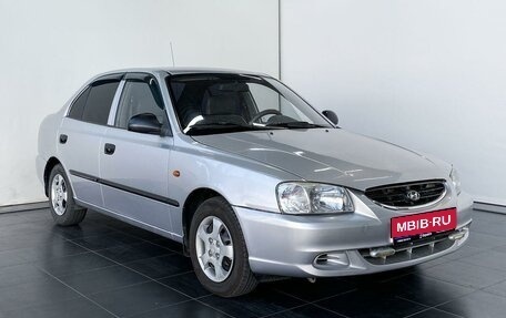 Hyundai Accent II, 2004 год, 515 000 рублей, 1 фотография