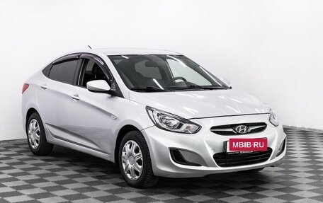 Hyundai Solaris II рестайлинг, 2011 год, 735 000 рублей, 3 фотография