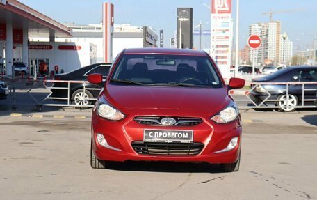 Hyundai Solaris II рестайлинг, 2011 год, 780 000 рублей, 2 фотография