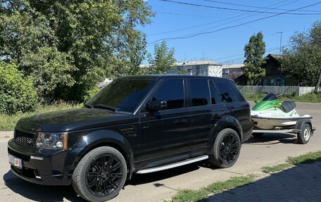 Land Rover Range Rover Sport I рестайлинг, 2008 год, 1 850 000 рублей, 4 фотография