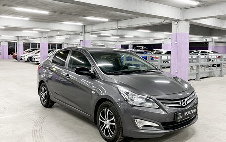 Hyundai Solaris II рестайлинг, 2015 год, 1 050 000 рублей, 3 фотография