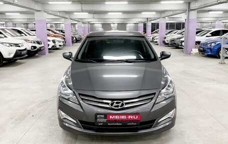 Hyundai Solaris II рестайлинг, 2015 год, 1 050 000 рублей, 2 фотография