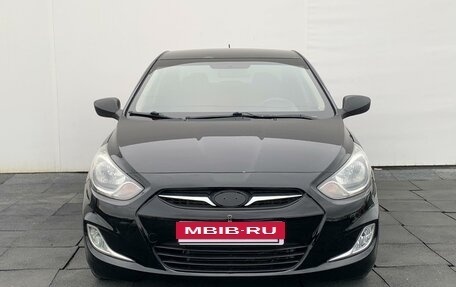 Hyundai Solaris II рестайлинг, 2011 год, 640 000 рублей, 2 фотография