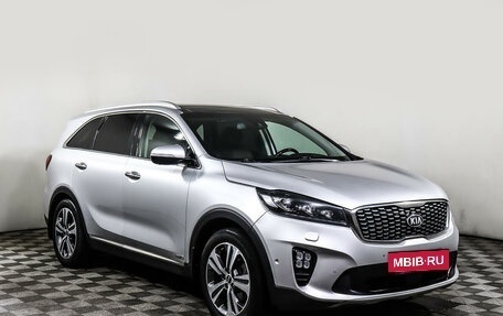 KIA Sorento III Prime рестайлинг, 2019 год, 3 349 000 рублей, 3 фотография