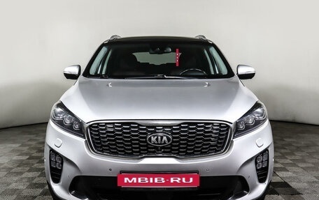 KIA Sorento III Prime рестайлинг, 2019 год, 3 349 000 рублей, 2 фотография