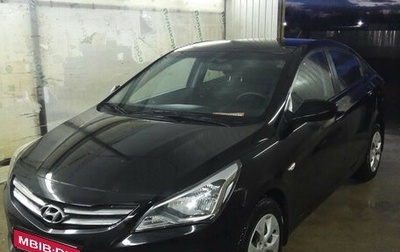 Hyundai Solaris II рестайлинг, 2014 год, 495 000 рублей, 1 фотография