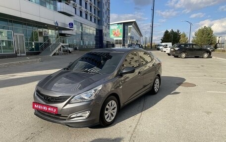 Hyundai Solaris II рестайлинг, 2014 год, 1 200 000 рублей, 19 фотография