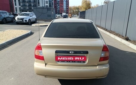 Hyundai Accent II, 2004 год, 165 000 рублей, 10 фотография