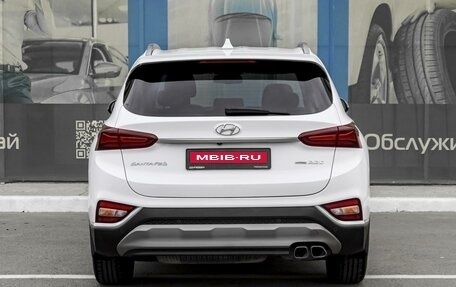 Hyundai Santa Fe IV, 2019 год, 3 349 000 рублей, 4 фотография