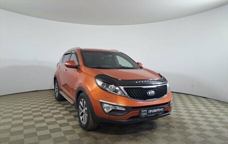 KIA Sportage III, 2014 год, 1 861 400 рублей, 3 фотография