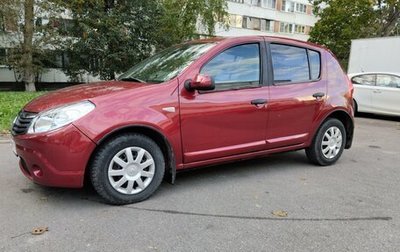 Renault Sandero I, 2010 год, 390 000 рублей, 1 фотография