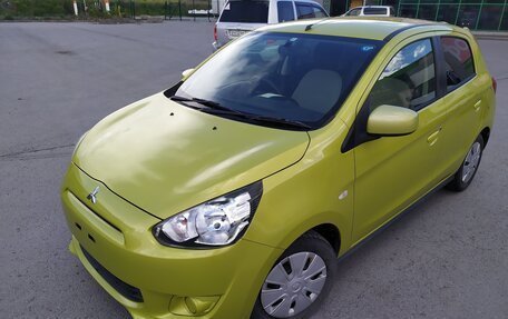 Mitsubishi Mirage VI рестайлинг, 2012 год, 870 000 рублей, 1 фотография