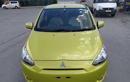 Mitsubishi Mirage VI рестайлинг, 2012 год, 870 000 рублей, 3 фотография