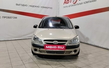 Hyundai Getz I рестайлинг, 2005 год, 424 000 рублей, 2 фотография