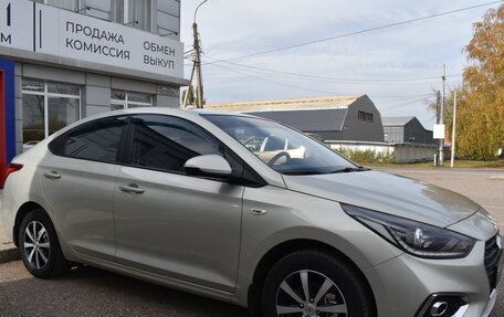 Hyundai Solaris II рестайлинг, 2017 год, 1 395 000 рублей, 3 фотография