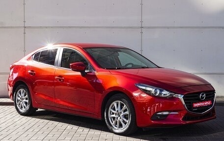 Mazda 3, 2017 год, 1 698 000 рублей, 1 фотография