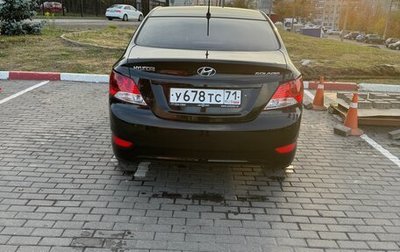 Hyundai Solaris II рестайлинг, 2011 год, 990 000 рублей, 1 фотография