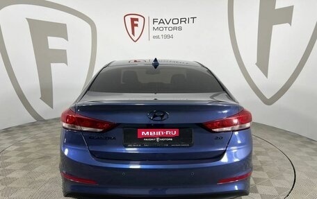 Hyundai Elantra VI рестайлинг, 2017 год, 1 600 000 рублей, 3 фотография