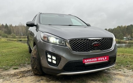 KIA Sorento III Prime рестайлинг, 2017 год, 3 050 000 рублей, 2 фотография