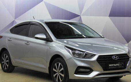 Hyundai Solaris II рестайлинг, 2019 год, 1 344 200 рублей, 13 фотография