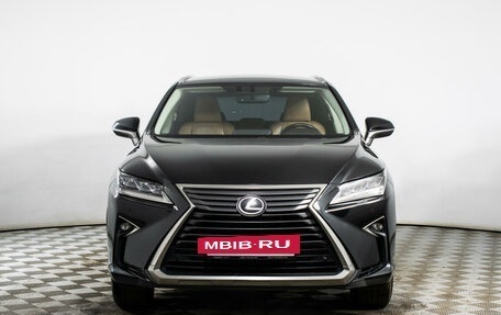 Lexus RX IV рестайлинг, 2016 год, 3 462 400 рублей, 2 фотография