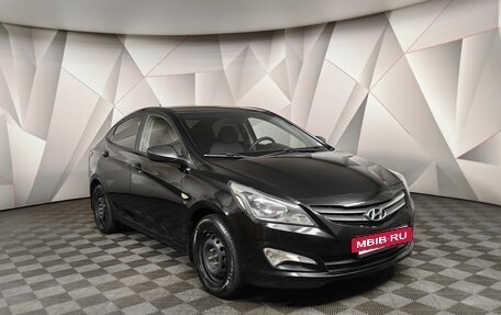 Hyundai Solaris II рестайлинг, 2014 год, 895 000 рублей, 3 фотография