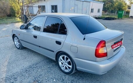 Hyundai Accent II, 2007 год, 499 000 рублей, 3 фотография