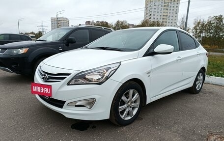 Hyundai Solaris II рестайлинг, 2014 год, 969 000 рублей, 4 фотография