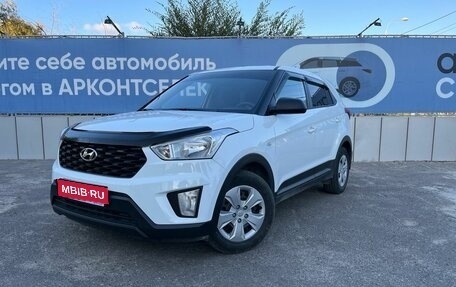 Hyundai Creta I рестайлинг, 2020 год, 2 140 000 рублей, 1 фотография