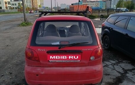 Daewoo Matiz I, 2006 год, 180 000 рублей, 5 фотография