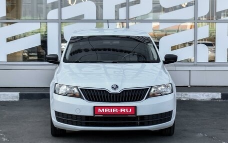 Skoda Rapid I, 2016 год, 1 349 000 рублей, 3 фотография