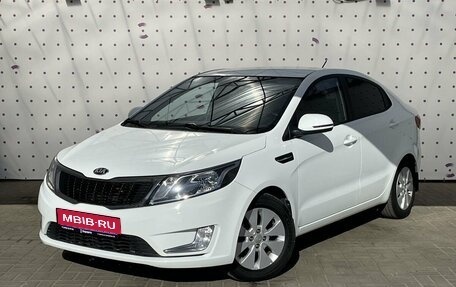 KIA Rio III рестайлинг, 2014 год, 1 195 000 рублей, 1 фотография