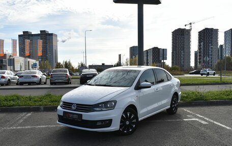 Volkswagen Polo VI (EU Market), 2016 год, 1 065 300 рублей, 1 фотография