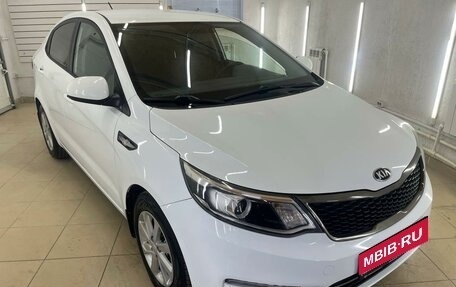 KIA Rio III рестайлинг, 2017 год, 1 345 000 рублей, 1 фотография