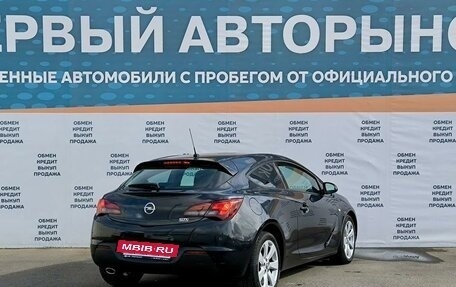 Opel Astra J, 2013 год, 1 199 000 рублей, 5 фотография