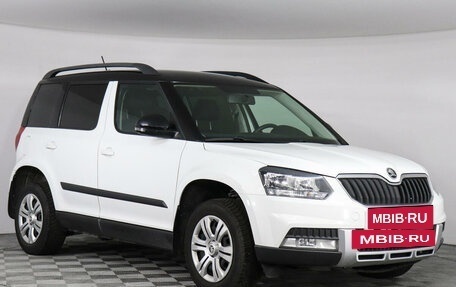 Skoda Yeti I рестайлинг, 2017 год, 1 748 000 рублей, 3 фотография