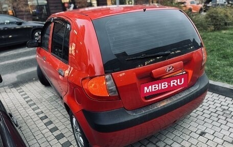 Hyundai Getz I рестайлинг, 2008 год, 509 000 рублей, 5 фотография