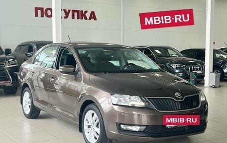 Skoda Rapid I, 2017 год, 1 575 000 рублей, 14 фотография