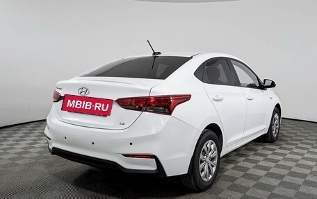 Hyundai Solaris II рестайлинг, 2019 год, 1 623 900 рублей, 5 фотография