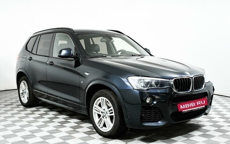 BMW X3, 2015 год, 2 758 000 рублей, 3 фотография