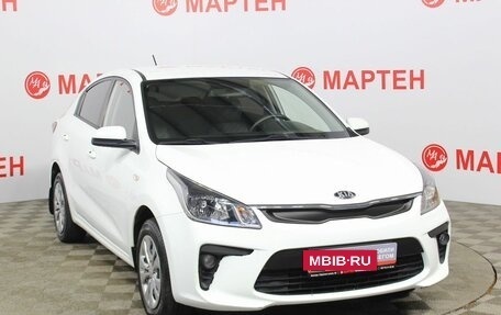 KIA Rio IV, 2019 год, 1 355 000 рублей, 3 фотография