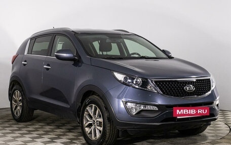 KIA Sportage III, 2014 год, 1 399 000 рублей, 3 фотография