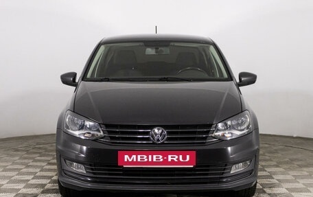 Volkswagen Polo VI (EU Market), 2016 год, 1 249 000 рублей, 2 фотография