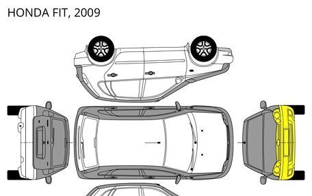 Honda Fit III, 2009 год, 870 000 рублей, 10 фотография