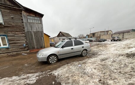 Hyundai Accent II, 2004 год, 399 000 рублей, 1 фотография