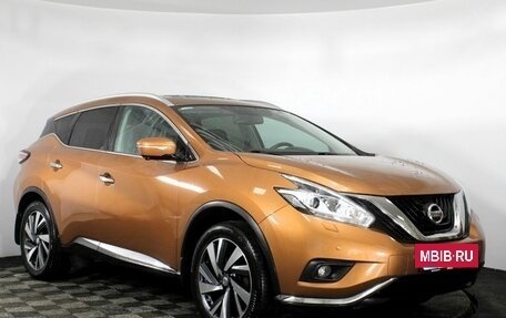 Nissan Murano, 2017 год, 2 570 000 рублей, 3 фотография